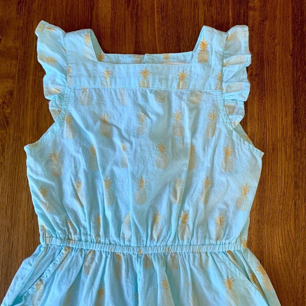 FRENCH SODA Pineapple Romper Girls 3 3T Summer Playsuit Romper Toddler Girl - Picture 3 of 7